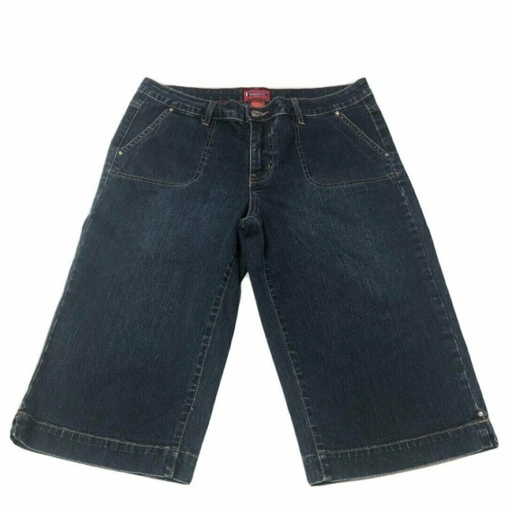Westport Womens Size 12 cropped Capri denim jeans